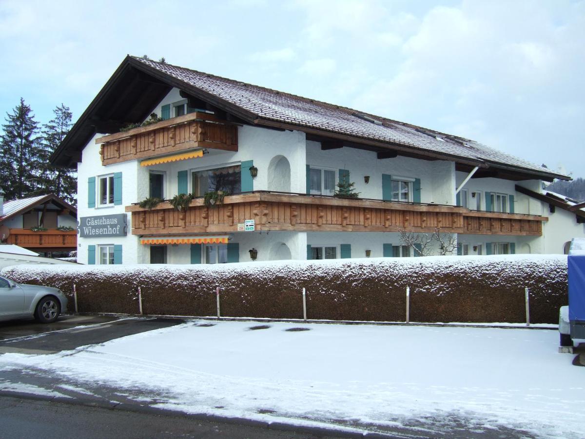 Gästehaus Wiesenhof Fischen im Allgäu Exterior foto